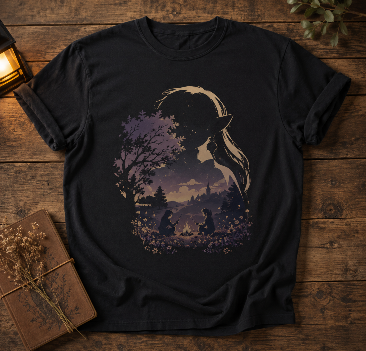 Embers Beneath the Elfwood T-shirt