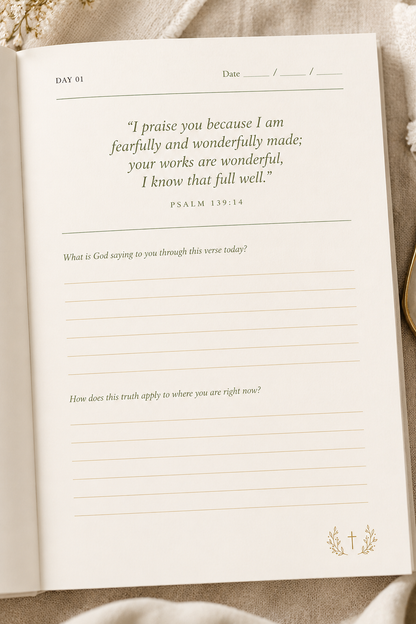 Rooted & Reaching — A 90-Day Bible Journal
